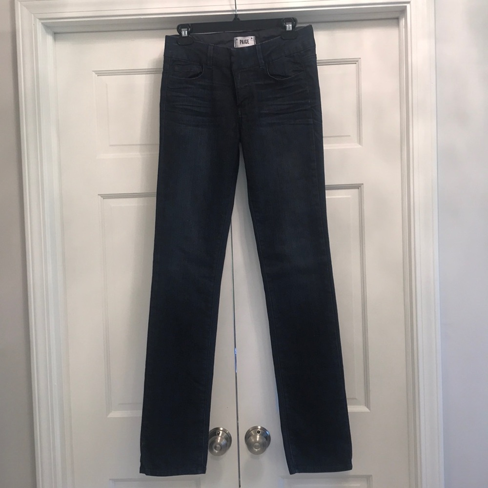 Paige straight leg denim - size 28